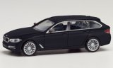 BMW 5er Touring, metallic-noire