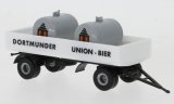Anhänger Pritsche, Dortmunder Union Bier - 1955