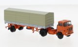 IFA W 50 PP-SZ, dunkelorange/noire - 1965