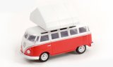 VW Samba Bus, rot/blanche - 1964