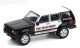 Jeep Cherokee, schwarz/weiss, Pennsylvania Fire Department - 2000