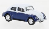 VW Käfer, bleu foncÃ©/weiss