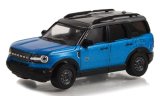 Ford Bronco Sport Badlands, metallic-bleu/noir - 2022