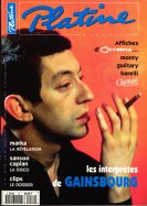 Platine Gainsbourg Avril 1996