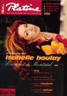 Platine Isabelle Boulay Octobre 2002