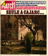 Paris Match du 20 Avril 1974 - Seule à Cajarc