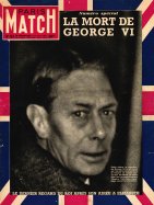 Paris Match du 16 Février 1952 - Geaorge VI