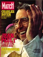Paris Match du 08 Septembre 1978 - Jean Paul Ier 