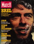 Paris Match du 20 Octobre 1978 - Brel 