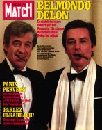 Paris Match du 26 Février 1982 - Belmondo Delon 