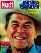Paris Match du 16 Novembre 1984 Reagan