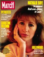 Paris Match du 26 Décembre 1986 Nathalie Baye