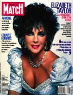 Paris Match du 11 Mars 1988 Elizabeth Taylor