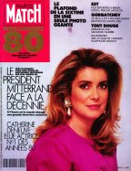 Paris Match du 30 novembre 1989 - Catherine Deneuve élue actrice n°1 des années 80  n° 2114 2025-10-28