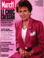 Paris Match du 30 Mai 1991 - Le choc Cresson  n° 2192 2025-10-29