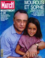 Paris Match du 27 Aout 1992 Mourousi