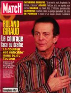 Paris Match du 15 au 22 Décembre 2004 - Roland Giraud le courage face au drame 