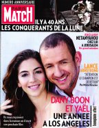 Paris Match du 25 Juin au 1er Juillet 2009 - Dany Boon et Yaël une année a Los Angeles 