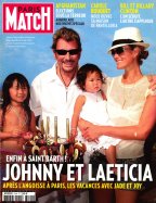 Paris Match du 20-08-2009 Johnny