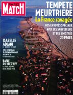 Paris Match du 4 au 10 Mars 2010 - Tempête meurtrière la France ravagée  