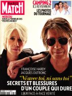 Paris Match du 08 Avril 2010 - Françoise Hardy Jacques Dutronc 