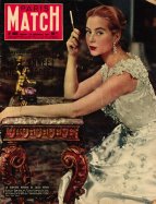 Paris Match du 29 Décembre 1956 - Geneviève 