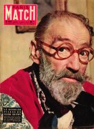 Paris Match du 3 Août 1957 - Le dernier visage de Sacha Guitry 