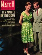 Paris Match du 4 Juillet 1959 - Paola et Albert 