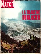 Paris Match du 17 Septembre 1965 - La tragédie du glacier 