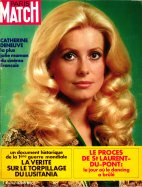 Paris Match du 21-10-1972 Catherine Deneuve