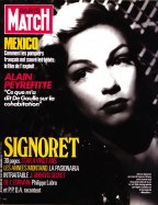 Paris Match du 11-10-1985 Simone Signoret