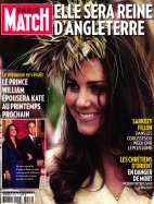 Paris Match du 18 au 24 novembre 2010 Kate Middleton