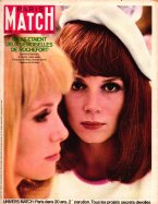 Paris Match du 08-07-1967 Catherine Deneuve/Françoise Dorléac