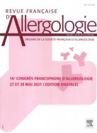 Revue Française d'Allergologie