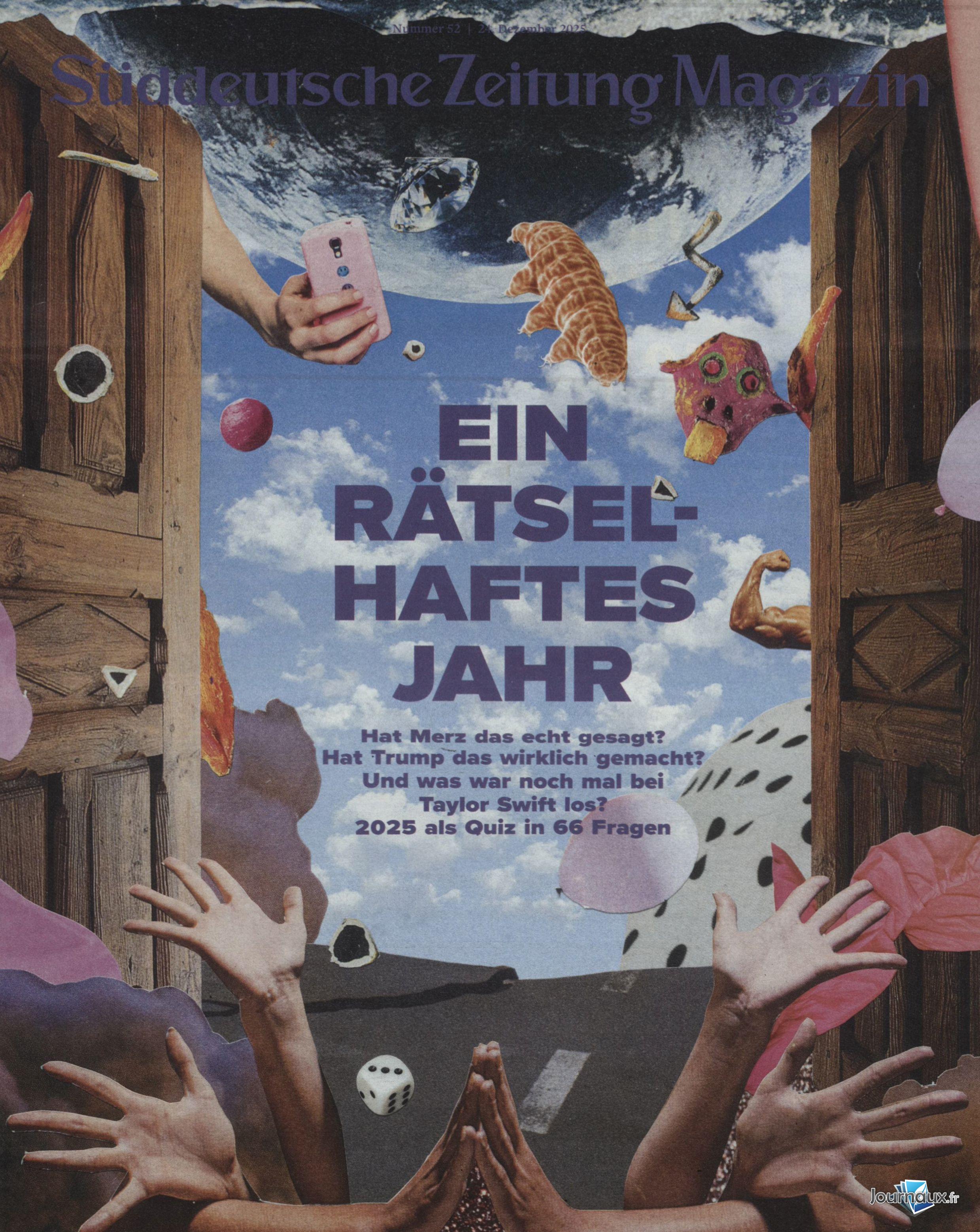 Süddeutsche Zeitung - 24-25 décembre 2025 n° 1224 2025-12-27
