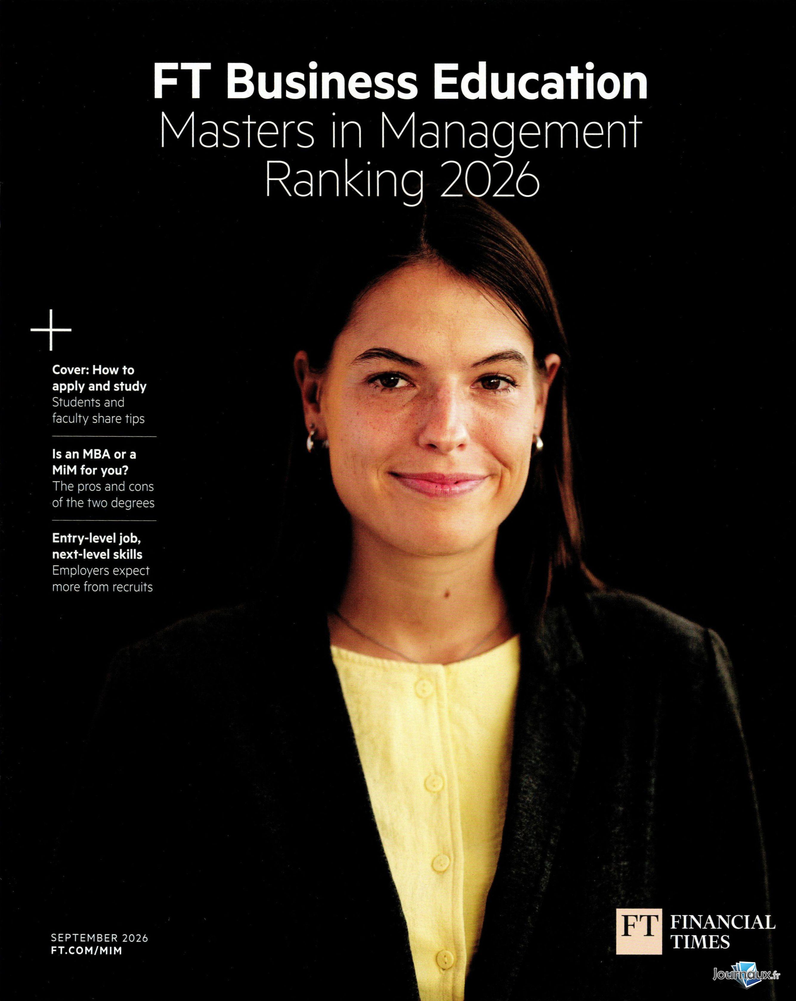 Financial Times 7 Septembre 2026 n° 907 2026-09-08