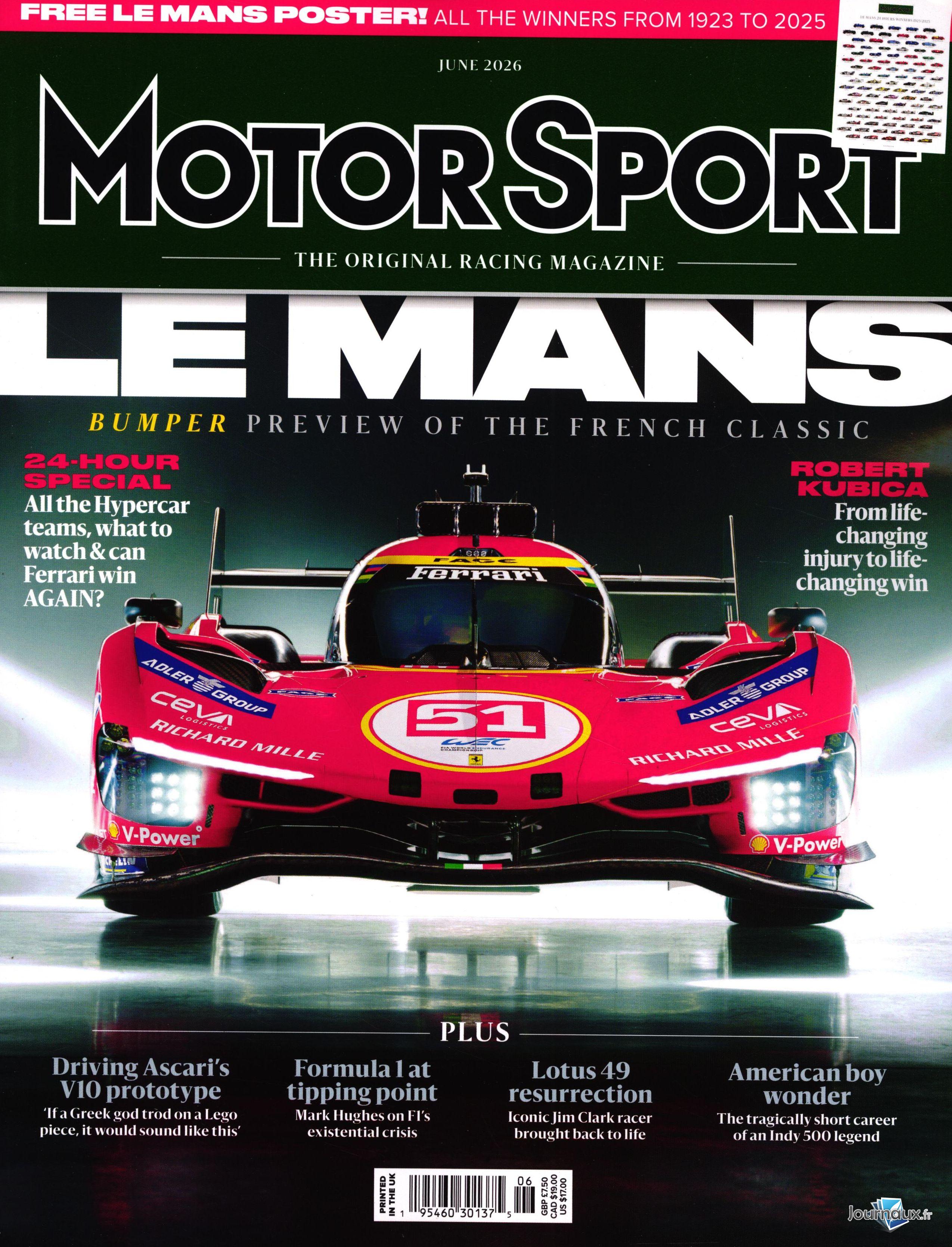 Motor Sport n° 2606 2026-05-15