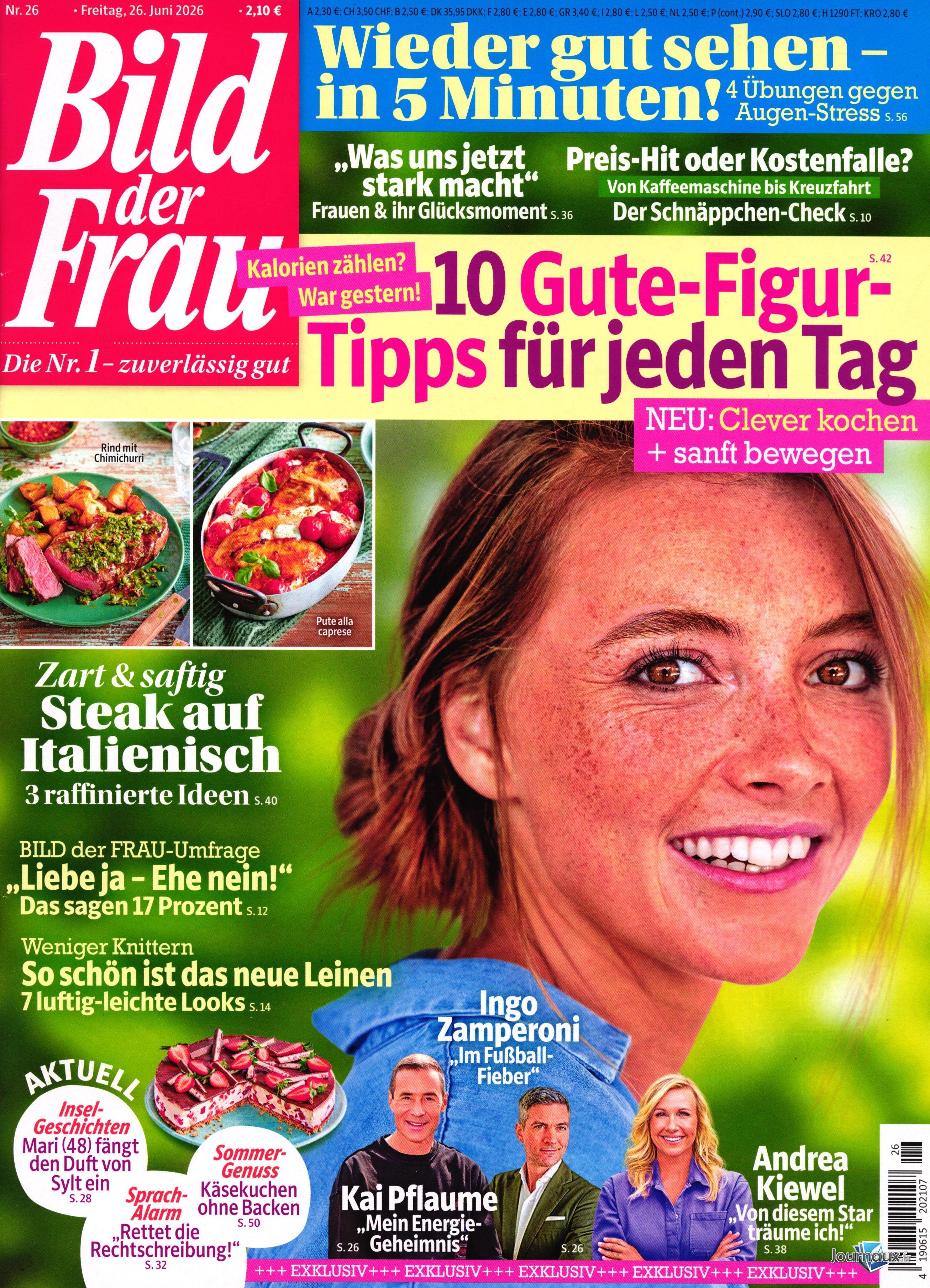 Bild der Frau n° 2626 2026-06-27