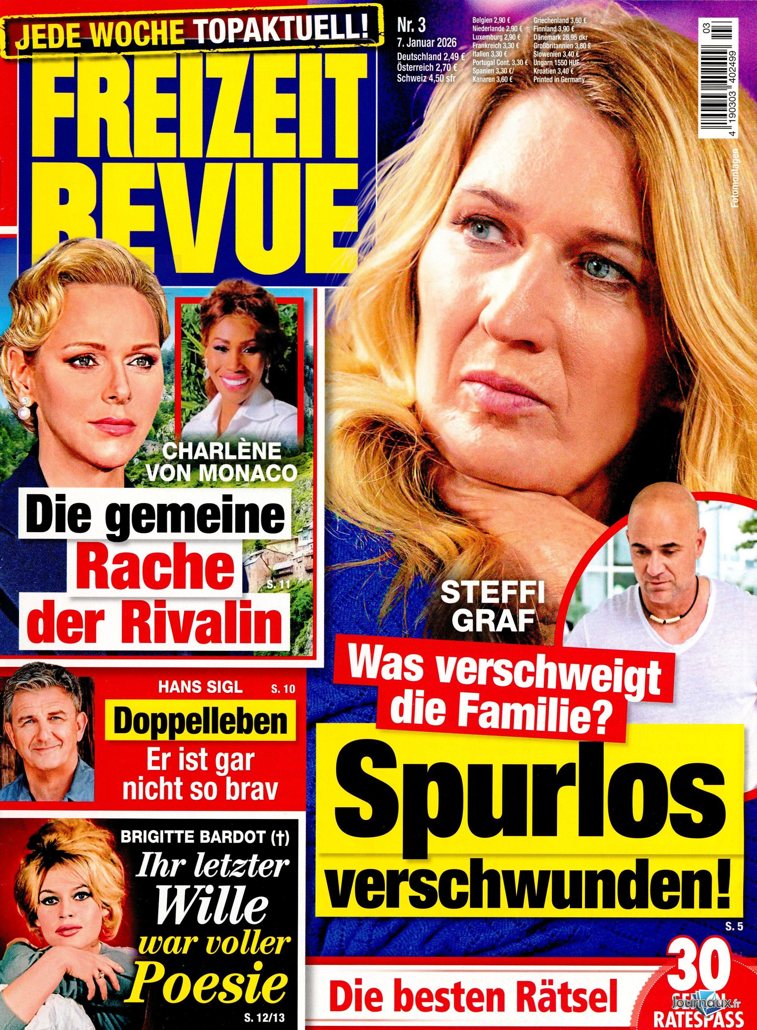 Freizeit Revue n° 2603 2026-01-09