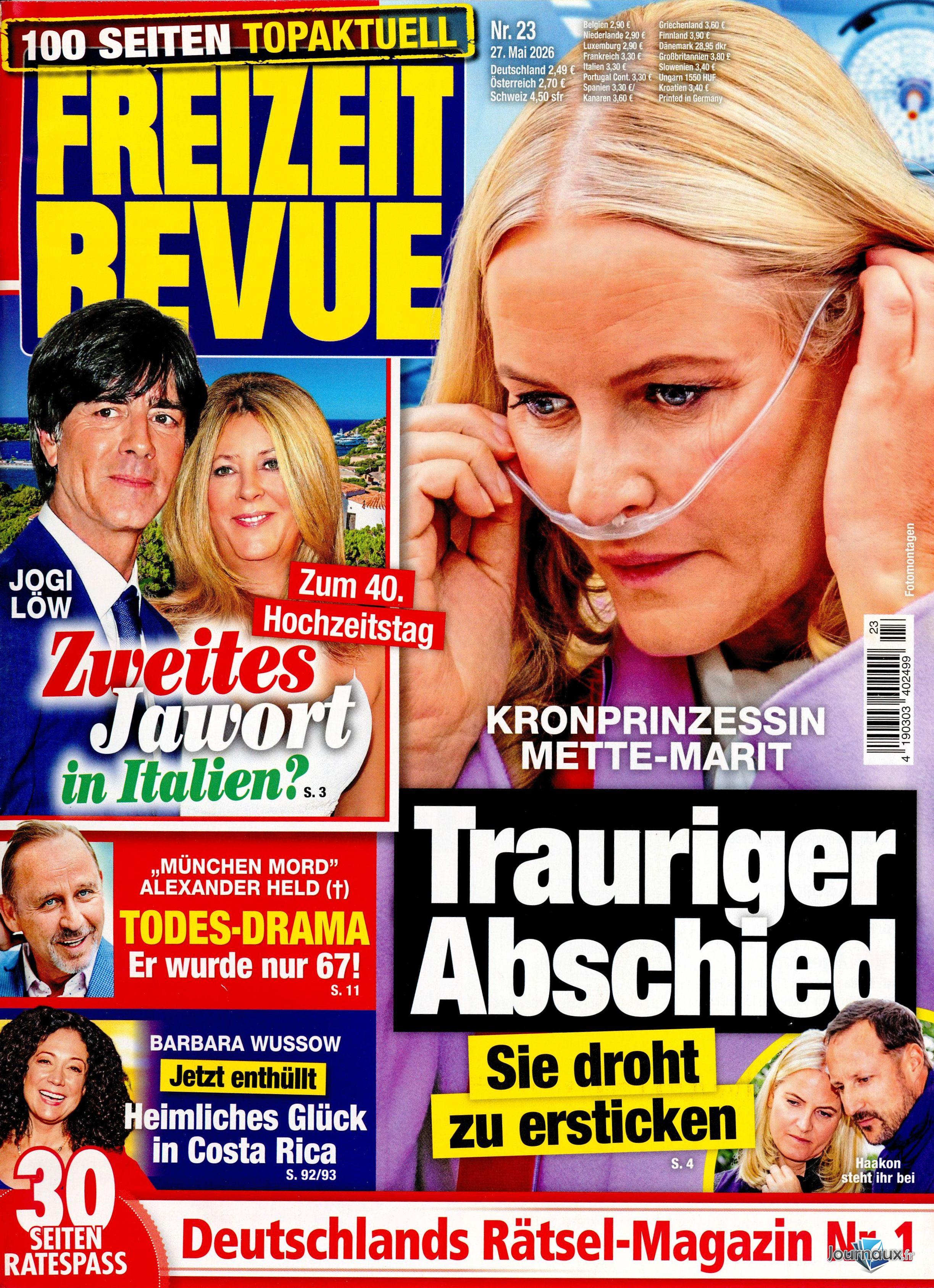 Freizeit Revue n° 2623 2026-05-29
