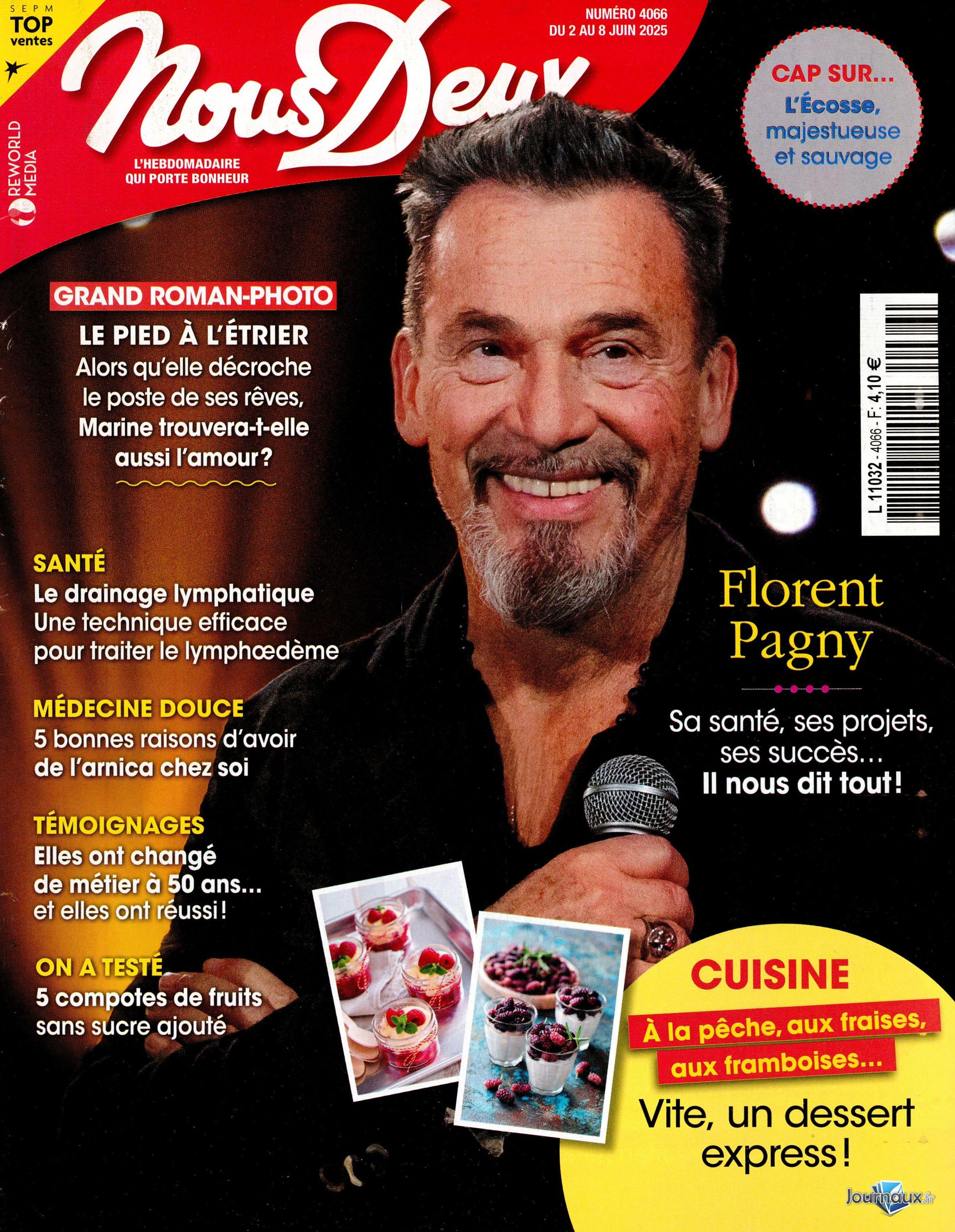 Nous Deux + Roman  n° 4066 2025-06-02