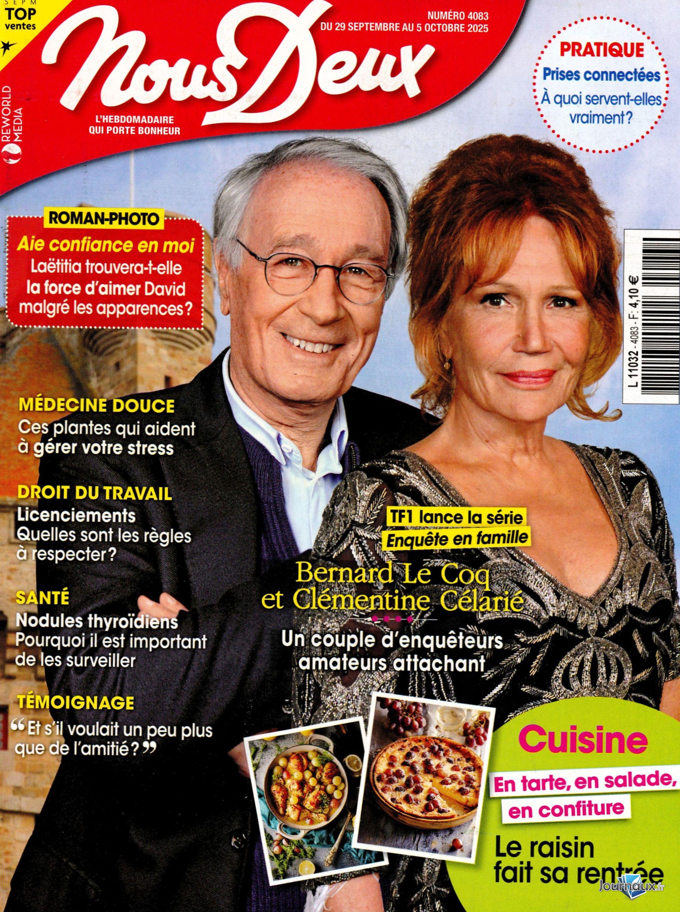 Nous Deux + Roman  n° 4083 2025-09-29