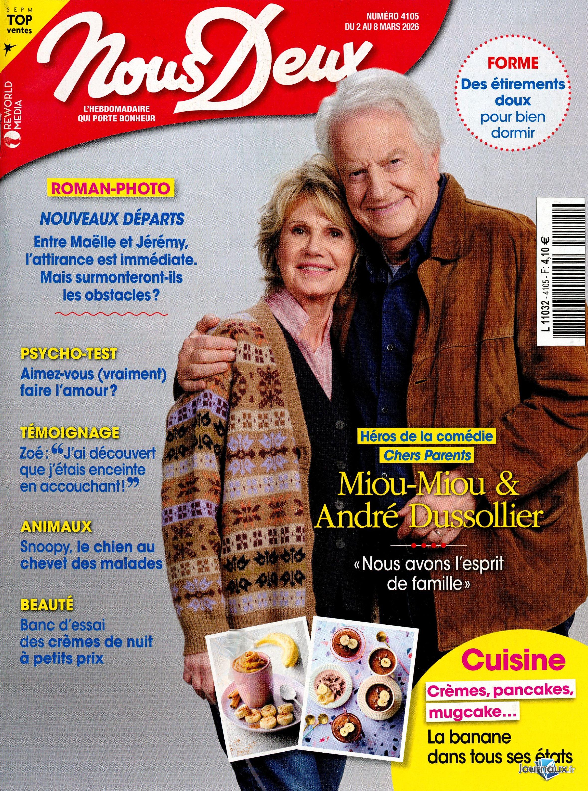 Nous Deux + Roman n° 4105 2026-03-02