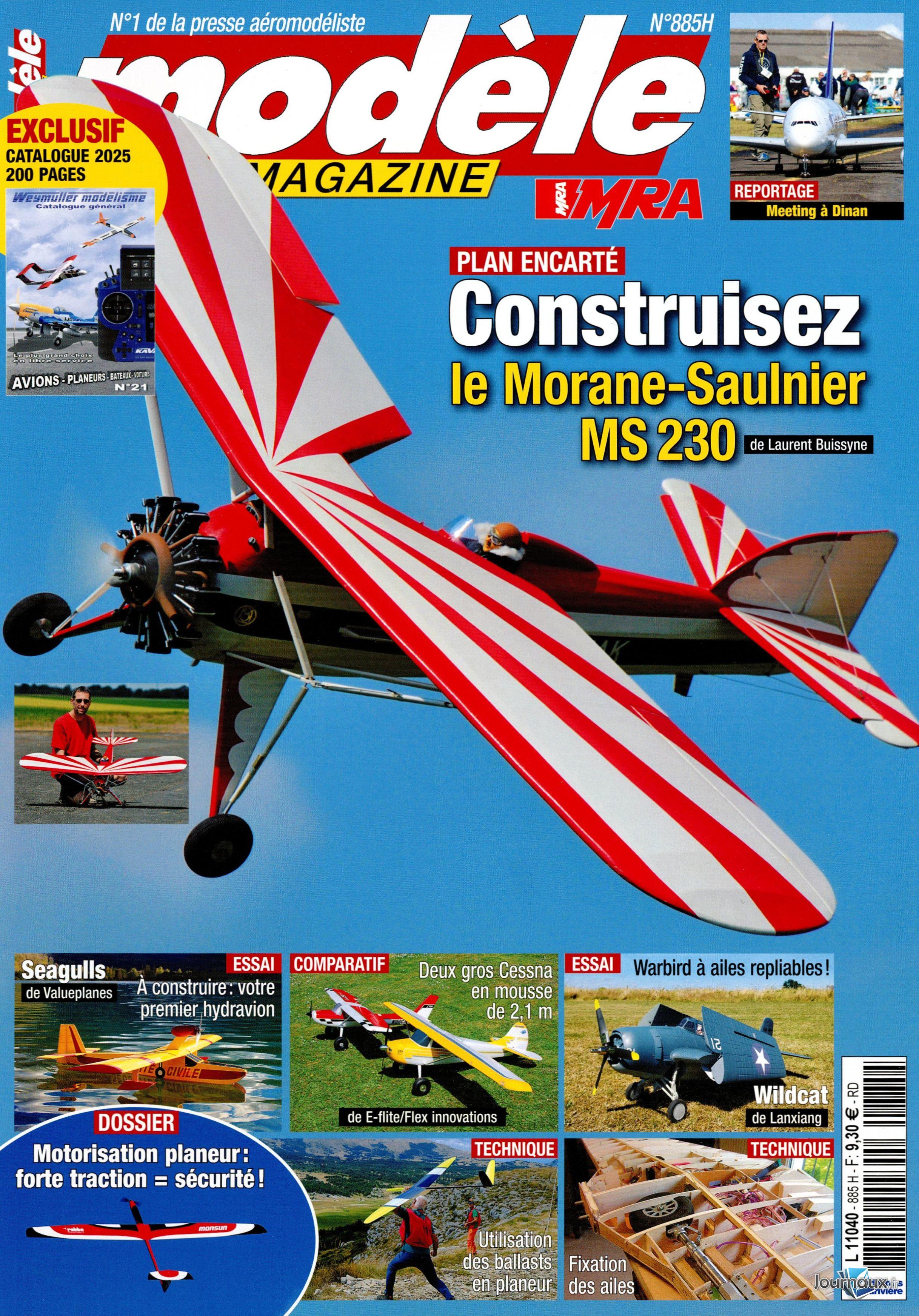Modèle Magazine MRA Pack n° 885 2025-05-28