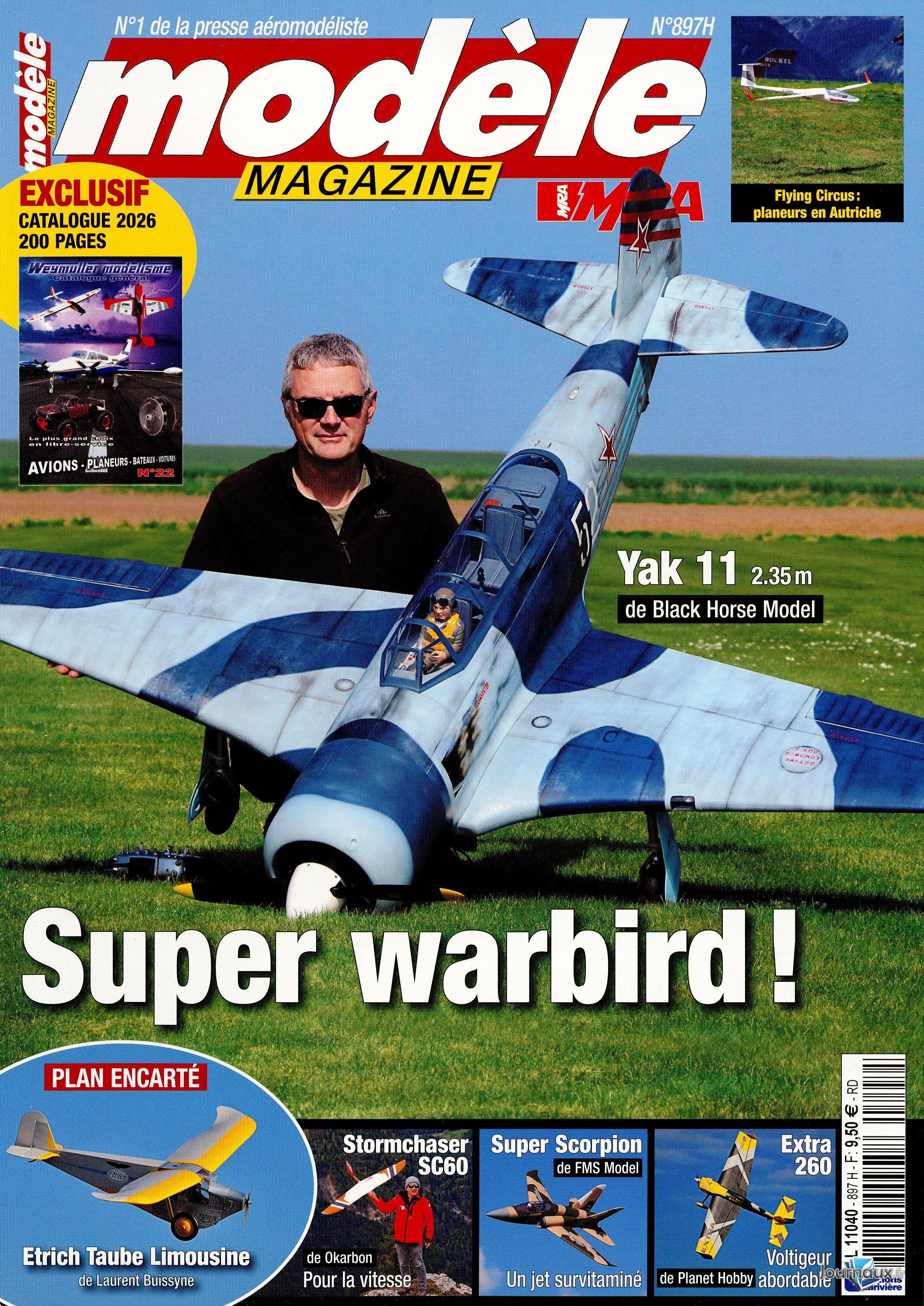 Modèle Magazine MRA Pack n° 897 2026-05-27