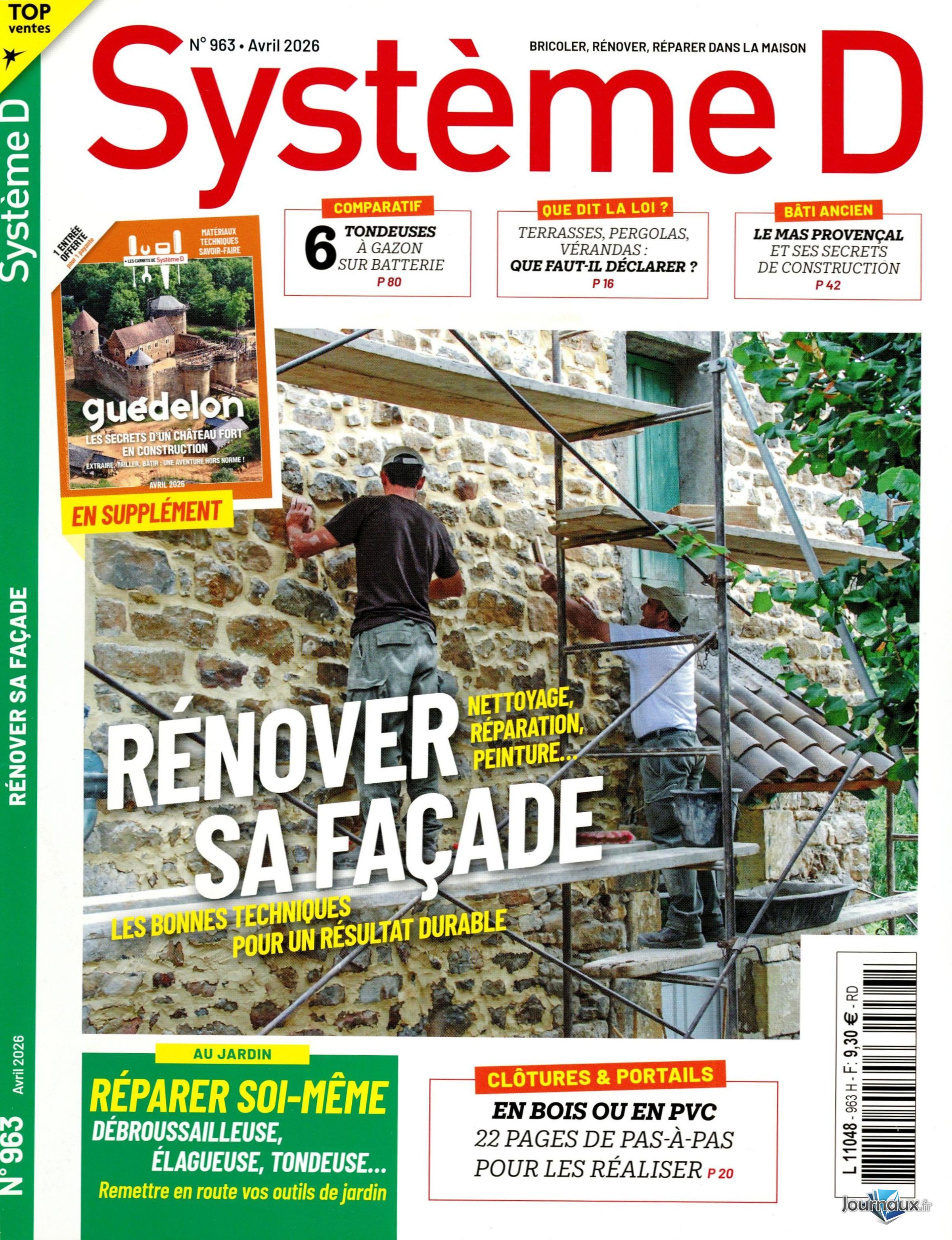 Pack Système D + Rustica Pratique n° 963 2026-03-31