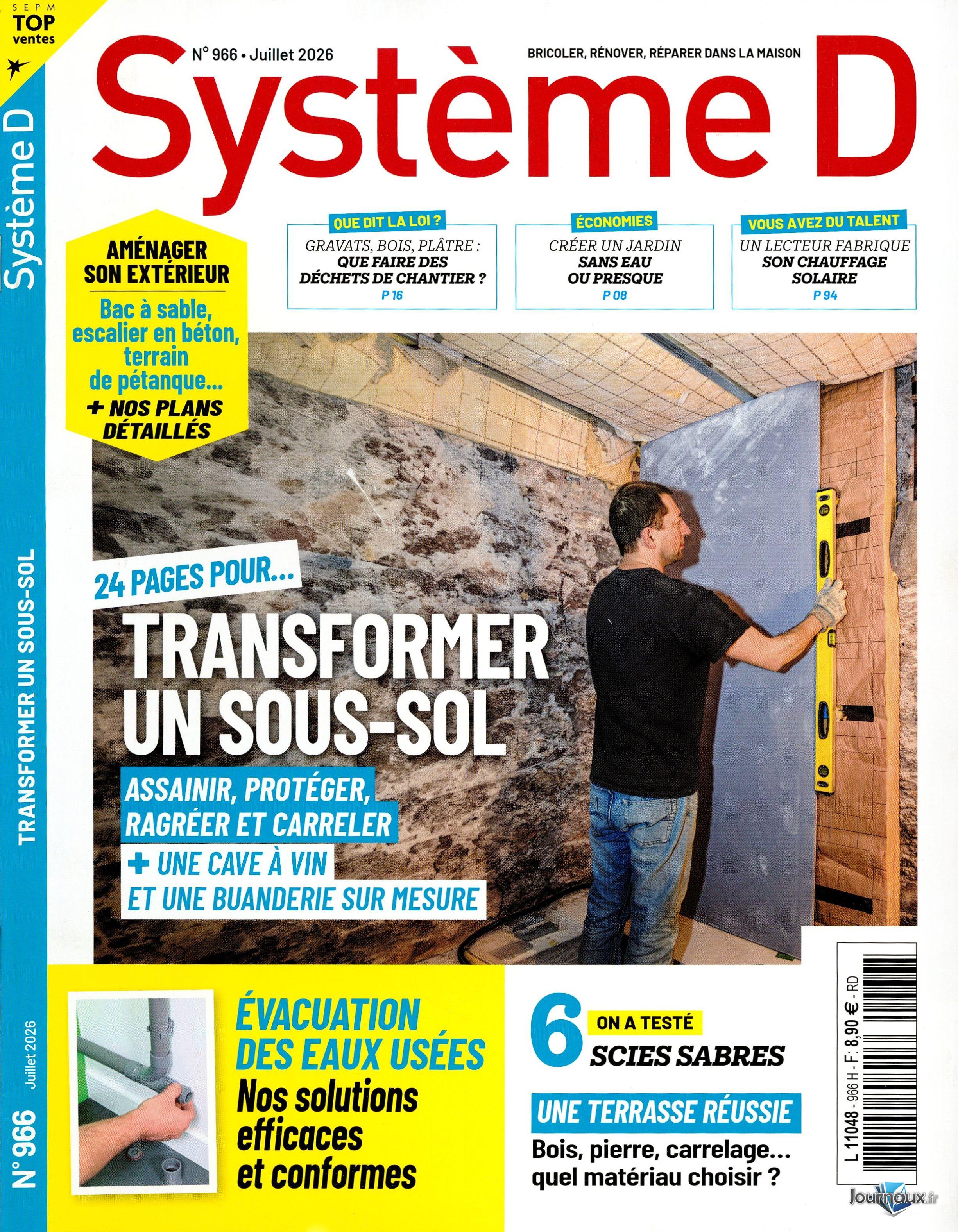 Pack Système D + Rustica Pratique n° 966 2026-06-26