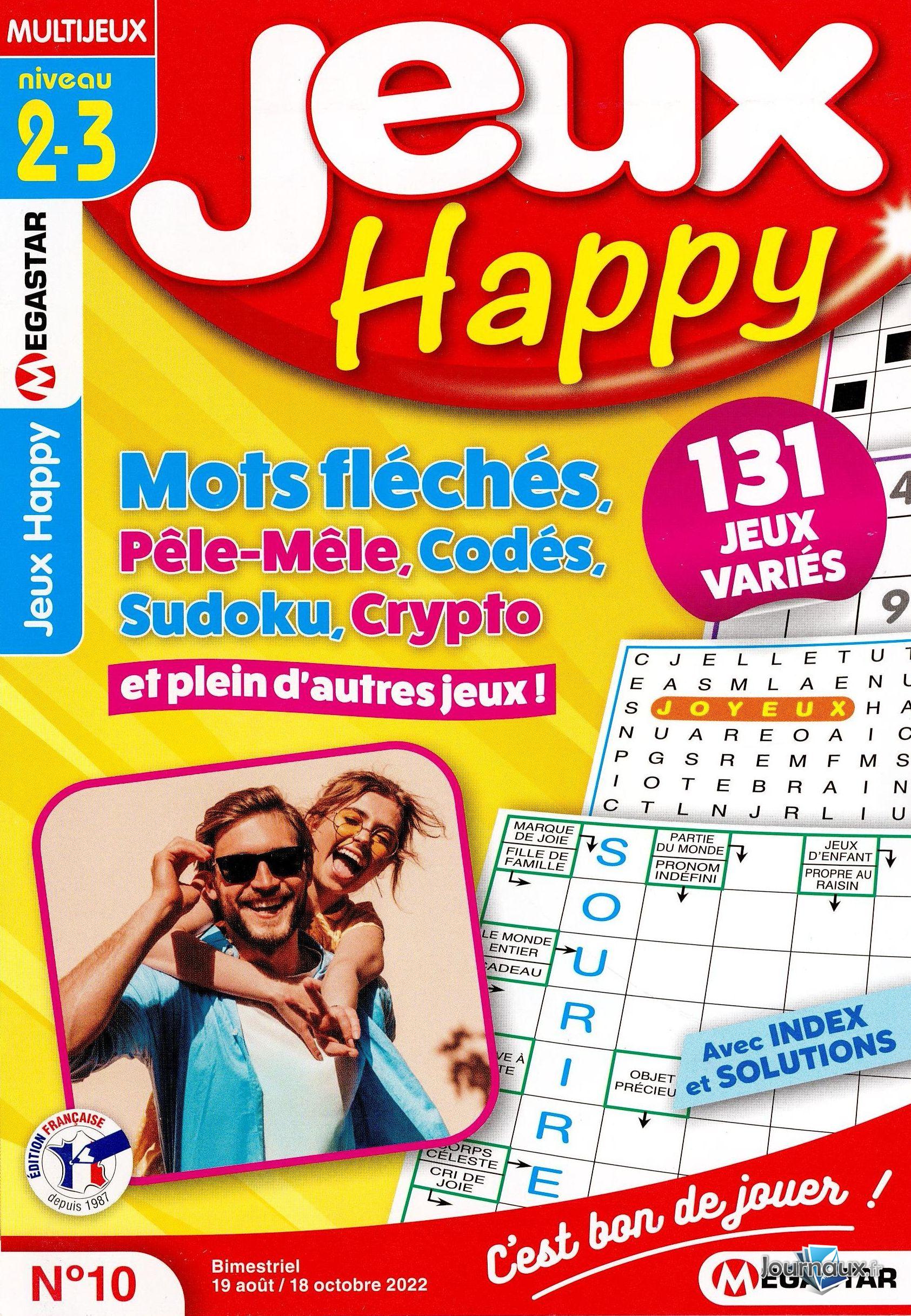 MG Jeux Happy Niv 2-3 n° 10 2022-08-18