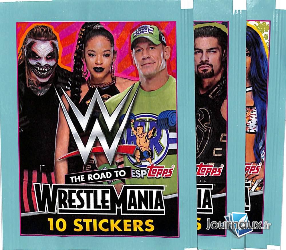 WWE Album 2021 + Stickers n° 1 2021-02-09