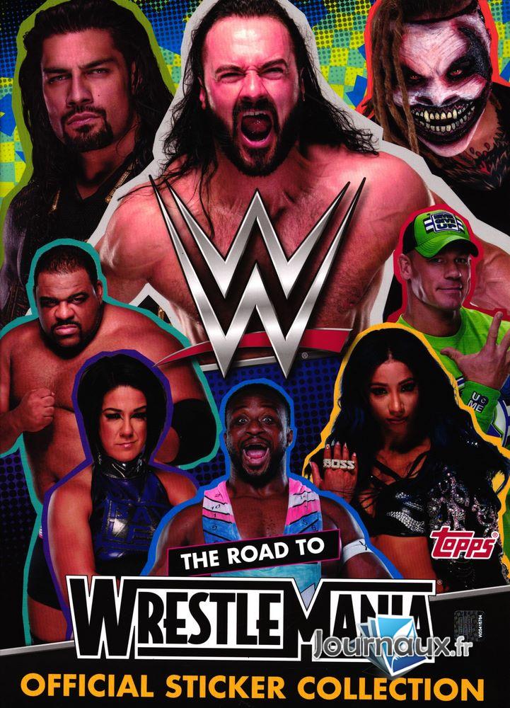 WWE Album 2021 + Stickers n° 1 2021-02-09